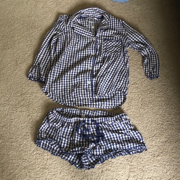 Victoria Secret gingham sleep set size M - Picture 1 of 4